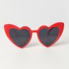 * Unique Vintage Red Heart Sunglasses Swim Accessories