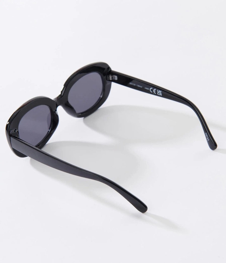 * Lucent Product Inc. Black Tinted Oval Sunglasses Swim Accessories