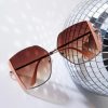 * Lucent Product Inc. Light Pink Square Sunglasses Swim Accessories