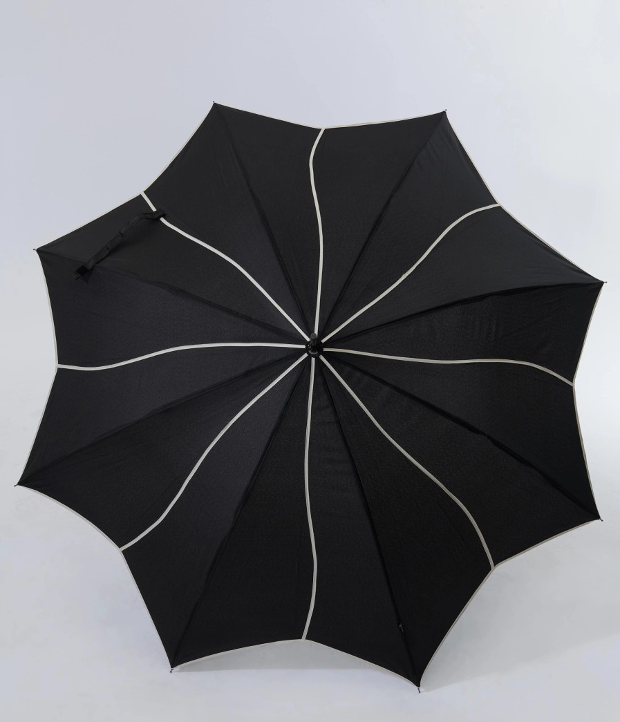 * Soake (Faire) Black & White Trim Umbrella Swim Accessories