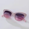 * Aj Morgan Eyewear (B2B Wholesale) Pink Glitter Cat Eye Sunglasses Swim Accessories