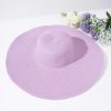 * 3 Am (Faire) Big Lavender Sun Hat Swim Accessories