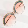 * Aj Morgan Eyewear (B2B Wholesale) Golden Rainbow Rounded Sunglasses Swim Accessories