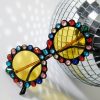 * Lucent Product Inc. Rainbow Rhinestone Round Sunglasses Swim Accessories