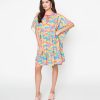 * Smak Parlour Smak Parlor Happy Groovy Rainbows Mini Caftan Everyday