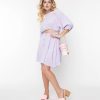 * Iwt Brands (Faire) Lavender Cutout Shift Dress Everyday